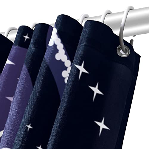 Rideau de douche pieuvre ocean fish grand format 167x182 cm