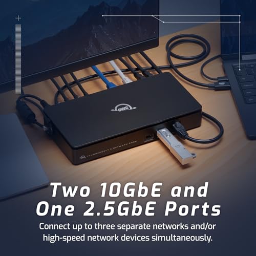 Image of OWC Thunderbolt 5 Dual 10GbE Network Dock