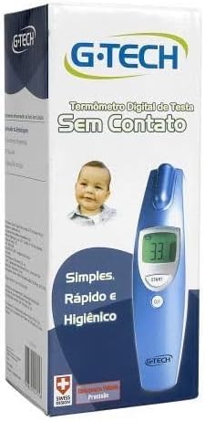 Termômetro Digital De Testa Sem Contato Infravermelho G-tech