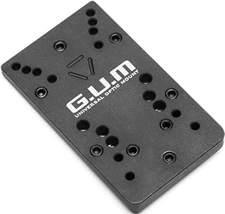 Strike Industries G.U.M. Universal Optics Mount for GLOCK Version 2, Phosphate SI-GLOCK-GUM-V2 - Strike Industries