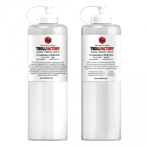 Moule en silicone TFC S-Trans de duplication alimentaire Shore 30 souple et précis