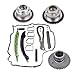 M271 Camshaft Adjusters Timing Chain Kit 2710501400 Replacement For Mercedes M271 C 200 C250 C180 CGI 1.8L 271 050 14 00 271 050 25 47