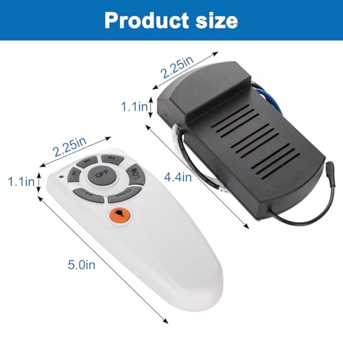 Huaxrui Tr213B Universal Ceiling Fan Remote Control Kit With Timer thumb #4