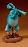 Sculpture - Blue Flutist - Museumsshop (Replica) Hieronymus Bosch