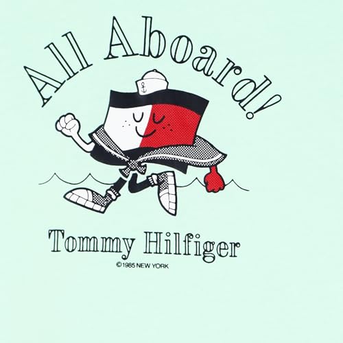 Image of Tommy Hilfiger Girls Graphic Regular Fit Cotton T-Shirt