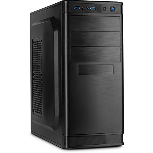Inter-Tech IT-5905 - Midi/Minitower ATX, Micro/Mini/Flex-ATX 3,5" - PC-/Server Netzteil Lüfter - USB, USB 3.0