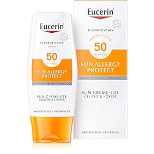 Eucerin Sun Protection Allergy Protect Sun Creme-Gel LSF 50, 150 ml Crème