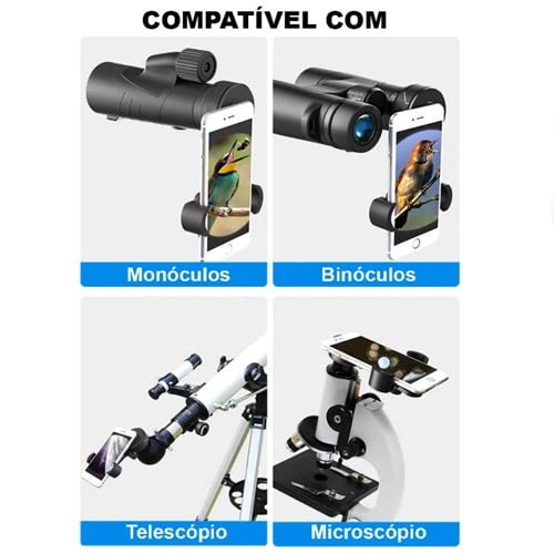 Greika Adaptador Telescópio para Fotos com Smartphone