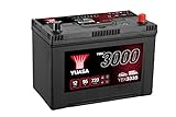 bateria 12v 90ah 750a Indicador de estado de carga Yuasa YBX3335 Batería de coche SMF Starter recargable 12V 90Ah 700A
