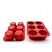Silicone Texas Muffin Pans and Thanksgiving Cupcake Maker (3, 6 Cup)