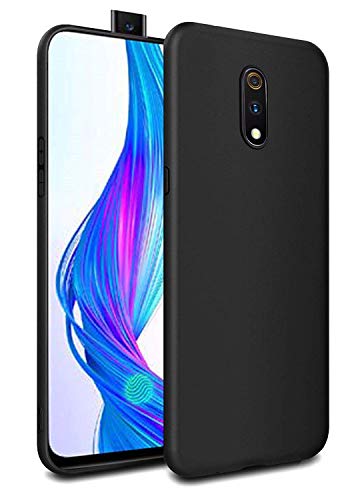 Image of Mobile Back Cover Case for Oppo K3 (Silicone Case|CameraProtection|Black SC1510)