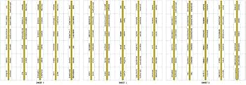 Misc. Bible Tab-Spa Cath-Clear & Gld: Spanish Classic Catholic Bible Tabs [Spanish] Book