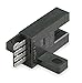 Omron EESX672P Photomicro Sensor, 5 mm Through-Beam, 2 ????? 0.8 mm Object, PNP Output