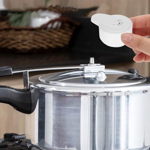 MALUGOGO Kit de repuesto de válvula de alivio de seguridad para olla a presión, válvula de escape con tapa de sellado para ollas a presión eléctricas para uso en cocina - imagen 7
