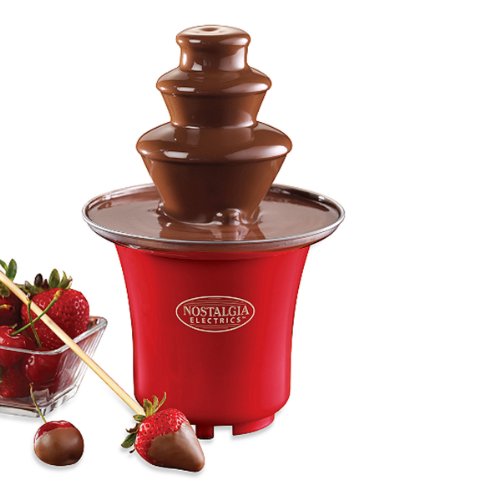 Nostalgia Electrics Mini Chocolate Fondue Fountain