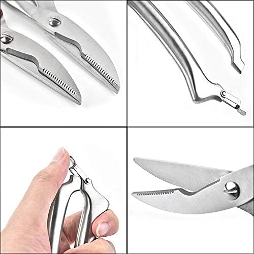 Kitchen Scissors Kitchen Shears 25cm Stainless Steel Kitchen Poultry Chicken Bone Scissor Cutter