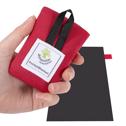 Yesaler Mini Manta de Picnic Manta de Exterior Pequeña 70x110cm Manta de Playa Impermeable para Senderismo al Aire Libre Camping