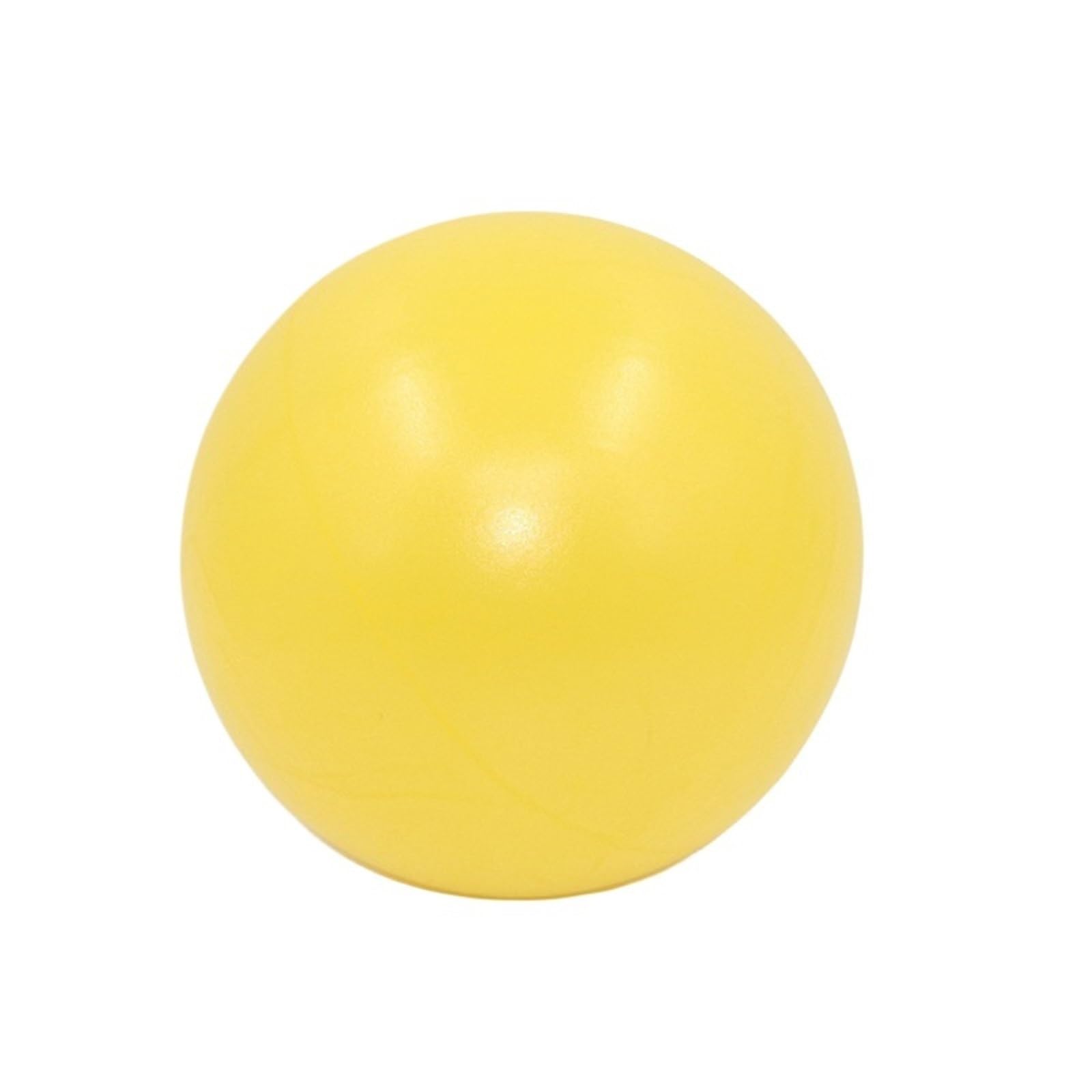 LXLAEOANG 25cm Mini Yoga Ball Fitness Pilates Reduce Thick Explosion-proof Non Slip Gym Home Training Workout Exercise Ball for Yoga, Pilates, Fitness(Yellow)