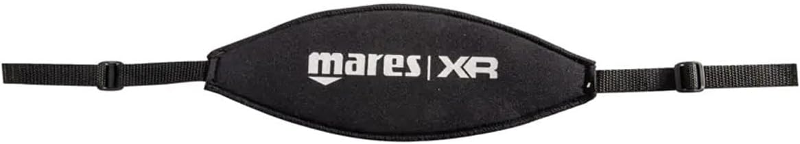 Mares Adult XR Mask Strap for Extended Range and Technical Diving | Adjustable Salt and Sun Resistant Neoprene Cover for Scuba Diving Mask, 412903