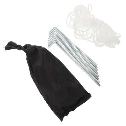 Toddmomy 1 Set Extra Thick Tent Stakes Portable and Lightweight for Easy Camping Setup Includes Durable Stakes and for Hammocks and Outdoor Use