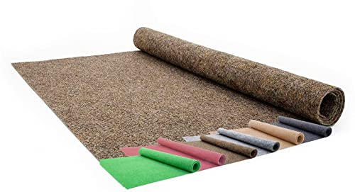 Madeinnature - Moquette d’extérieur - Imitation gazon synthétique en rouleau pas cher - Tapis de sol extérieur pour terrasse, balcon, piscine …...