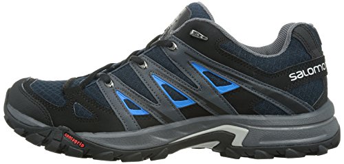 Salomon L37074000, Zapatillas de Senderismo Hombre, Azul (Deep Blue/Grey Denim/Methyl Blue), 41 1/3 EU