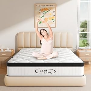 Queen Mattress, 12 Inch Mattress Queen Size in a Box, Hybrid Memory Foam Mattress with Upgrade Individually Pocket Spring to Improve Sleep and Pain Relief, Medium Firm, Motion Isolation, CertiPUR-US Queen Mattress 12 Inch Mattress Queen Size in a Box Hybrid Memory Foam Mattress with Upgrade Individually Pocket Spring to Improve Sleep and Pain Relief Medium Firm Motion Isolation CertiPUR US