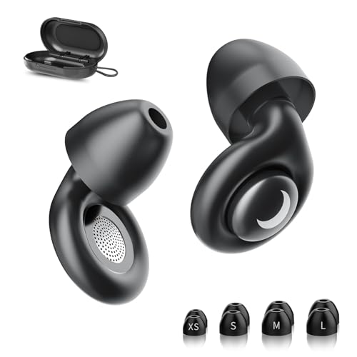 Amazon | 耳栓 睡眠用 完全遮音 ノイズキャンセリング イヤホン