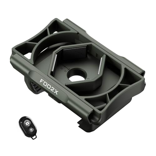 Domary APL-F002X Adaptateur de Téléphone pour Télescope Support de Téléphone Rotatif pour Microscope Monoculaire Adaptateur Digiscopie Smartphone Photo...