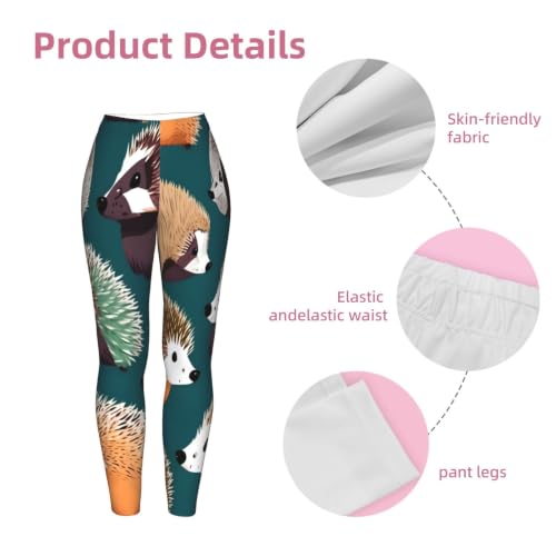 Mallas de erizos elásticas para mujer ideales para paseos y look casual 7
