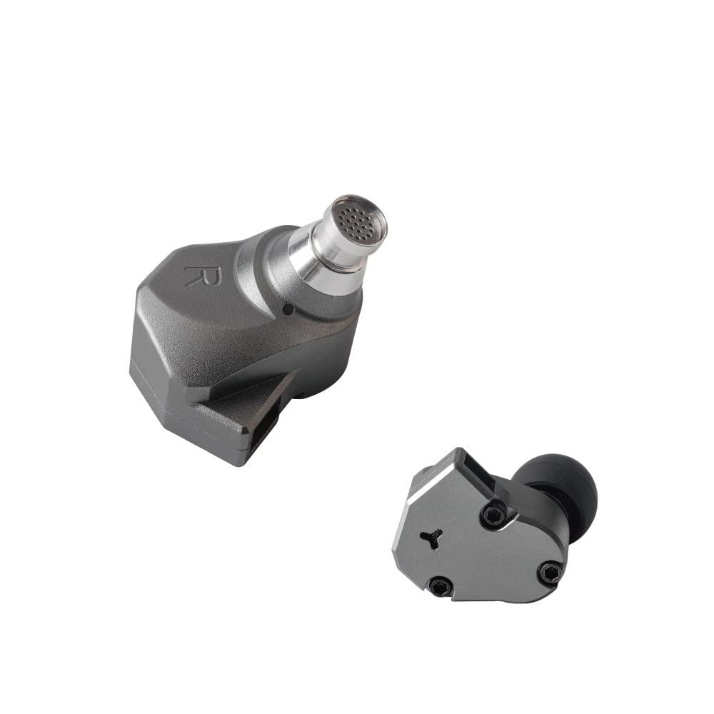 TINHIFI Audio C2 in Ear Cuffia PU + LCP Composite Diaframma Neutro Suono IEM in Ear Monitor, Balance Sound HiFi Auricolare Metal Shell Headset