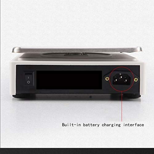 Báscula digital LCD acero inoxidable ABS 5kg miniatura 5