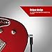 VOHALO Coil Guitar Cable 32 Feet/10M Instrument Coiled Curly Cord for Guitar Bass 1/4 inch Right Angle to Straight White