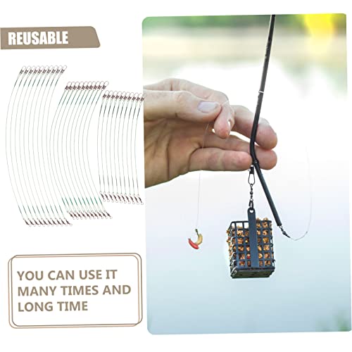 BESPORTBLE 120 piezas cables de pesca acero miniatura 6