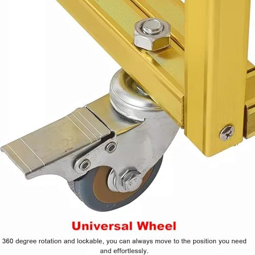 Gold Sports Ball Storage Cart - Aluminum Organizer for Basketball, Soccer & Volleyball - Holds 35 Size 5 Balls - Lockable Wheels - Perfect for Schools, Gyms & Sports Facilities