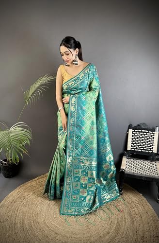 Pandadi Saree blue banarasi silk saree – image 2