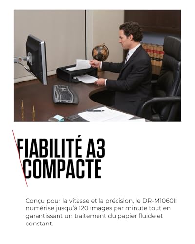 Canon imageFORMULA DR M1060II Alimentation feuille à feuille de scanner 600 x 600 DPI A3 Neuf - vue 7