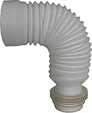 codo flexible desague Pipe WC universal extensible pieza de evacuación flexible extensible Diam. 93 A 100 mm