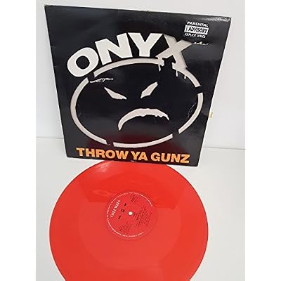 ONYX, throw ya gunz, DIE-CUT SLEEVE WITH RED VINYL, 659831, 12" EP