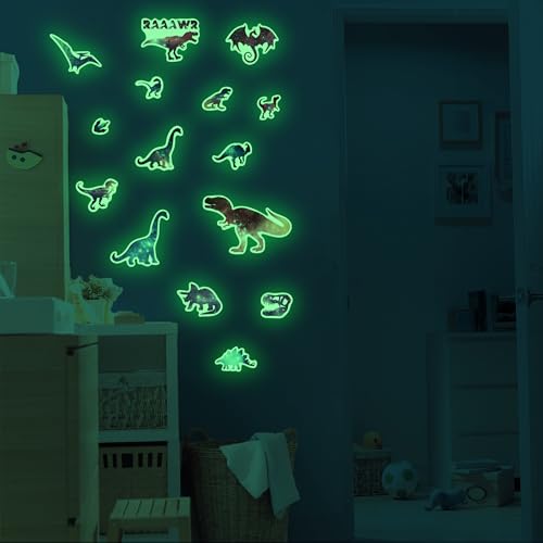 Vinilos Decorativos Dinosaurios Luminosos para Pared miniatura 2
