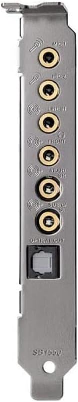 Creative Sound Blaster PCI-E7.1 Small Card Slot with Built-in Computer Independent Sound cardwith High Performance Headphone Amp