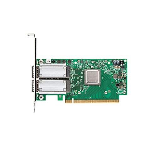 Mellanox ConnectX-5 Ex VPI Network Adapter PCI Express 4.0 x16 Gb Ethernet 10 Gb Ethernet 40 Gb Ethernet Green/Silver (MCX556A-EDAT) miniatura 1