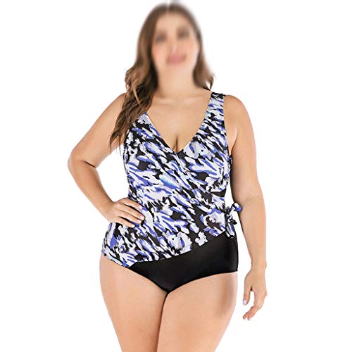 Swimwear plus taille femmes swimsuit de grande taille 1 pièce