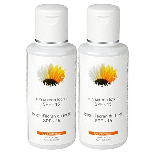Herbline Sun Screen Lotion SPF15 100mlPack Of2 Amazon.in Beauty