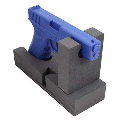 SafeHero Waffenhalter für Kurzwaffen | Modular & mit Klebefläche | schonende Lagerung durch stabilen Schaumstoff | für Pistolen, Revolver, Airsoft, Luftpistolen UVM Cover