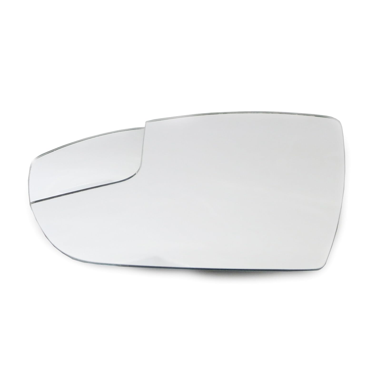 Fawoonu Left Driver Side View Mirror Glass with Blind Spot Replacement for Ford Focus American Version 2012-2018