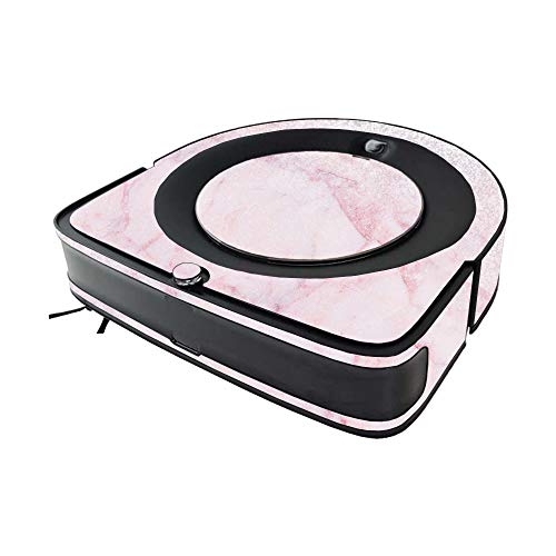 Image of MightySkins Glossy Glitter Skin Compatible with iRobot Roomba s9 Vacuum - Girly Marble Dazzle | High-Gloss Glitter Finish | Easy to Apply & Change Style | Made in The USA