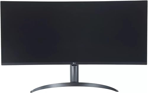 Miniatura 2 de LG Monitor curvo WQHD VA negro de 34 pulgadas con altavoz incorporado, (3440 x 1440) 100 Hz, 5 ms, transmisión MyView ultraancha, Airplay2, control