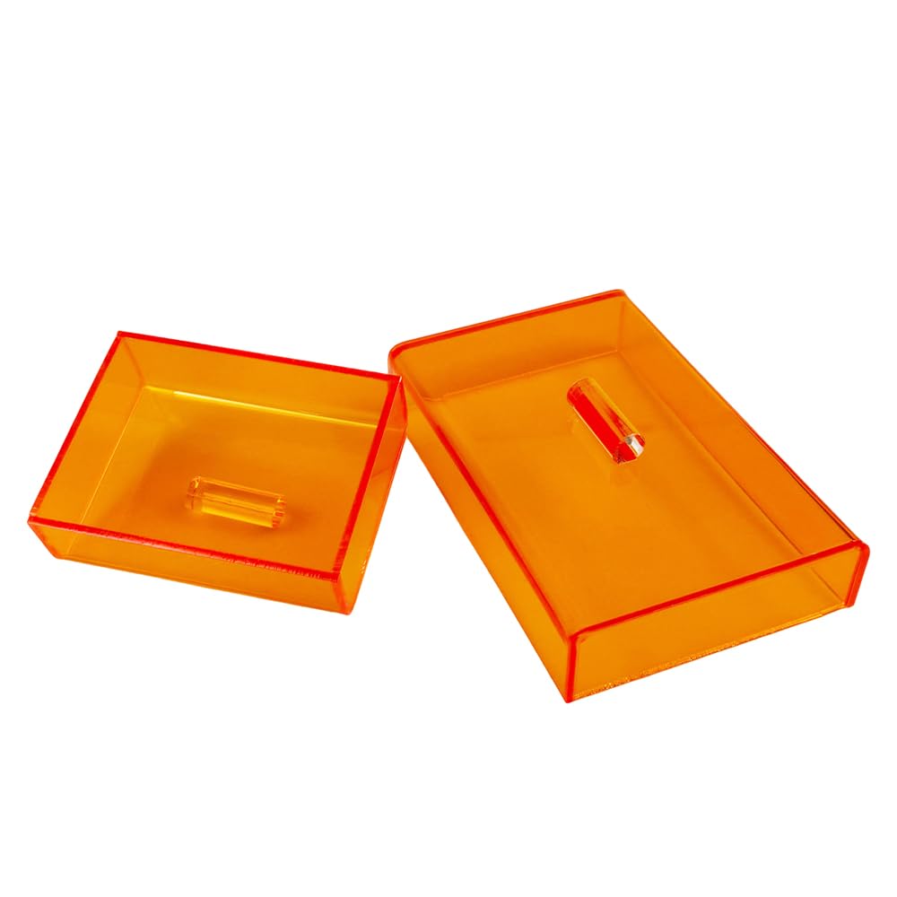 Dental Shading Light Cover, YOUYA DENTAL Dental Curing Light Protector Box Teeth Patch Veneer Cover, Composite Resin Light Shield Cover Box Retainer Molar Box Container- Size L