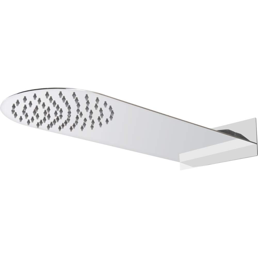 Milano Chrome Mirage 200Mm X 500Mm Wall Mounted Shower Head